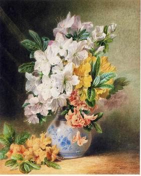  Floral, beautiful classical still life of flowers.031
